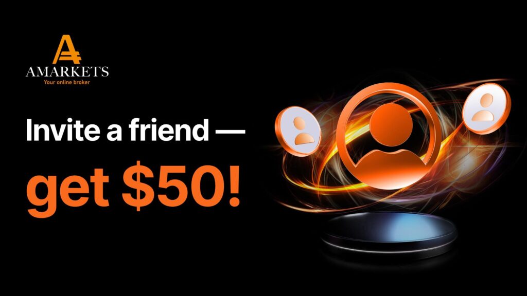 $50 Refer a friend Bonus – Amarkets