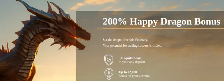 200% Happy Dragon Bonus – FXCL