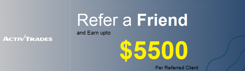 Refer a Friend Promotion – Activtrades