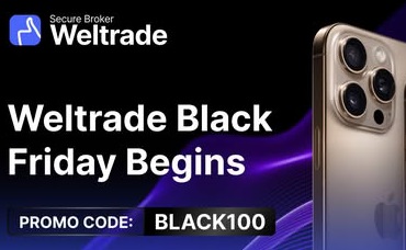 Black Friday Campaign, Win iPhone 16 Pro – WelTrade